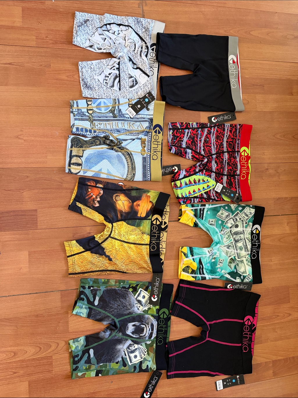 Ethika Boys Boxer Briefs Pack - Medium Boy Nwt H10